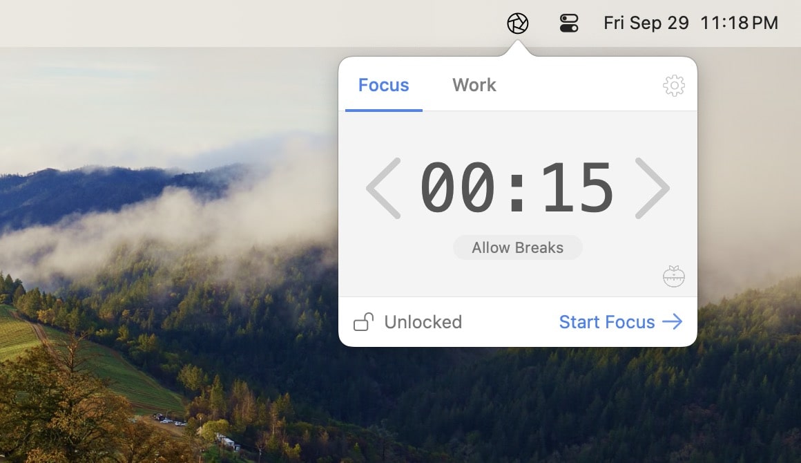 Focus app